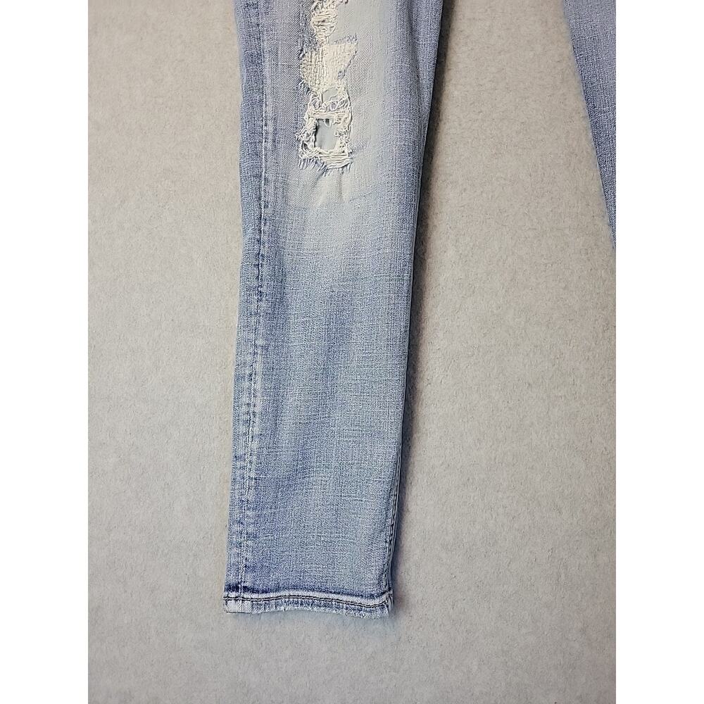 Silver Jeans Co. Boyfriend Super Stretch Distressed Denim Jeans Women's 32x29 - Picture 5 of 14